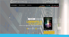Desktop Screenshot of cap-sciences.net